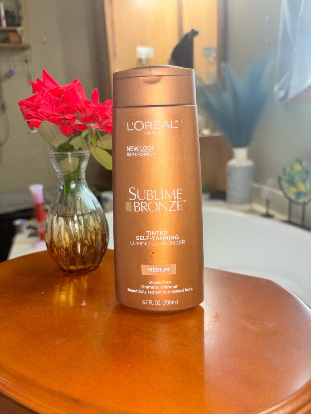 L'Oreal Sublime Bronze Tinted Self-Tanning Bronzer - Bronze, Gold